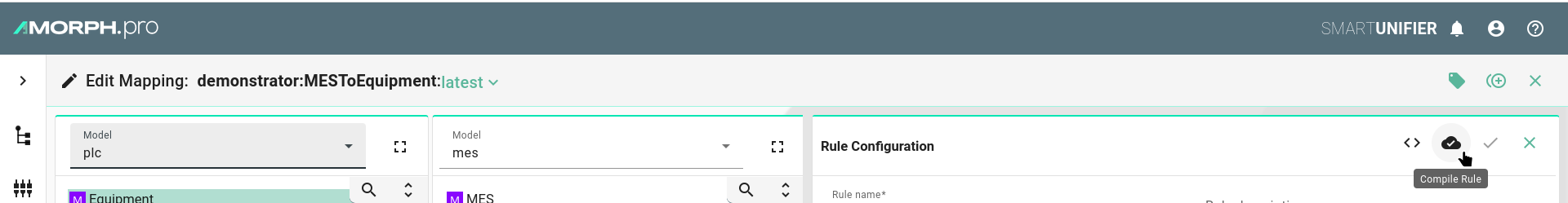 Mapping Code - Rule Compiling